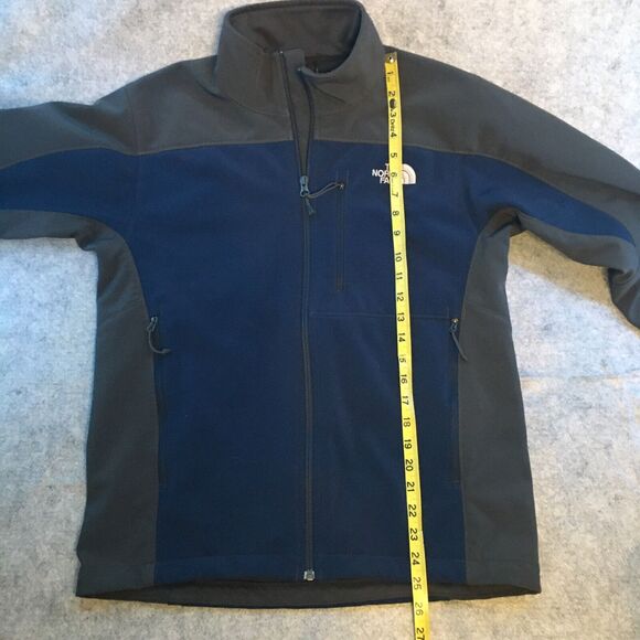 The North Face Apex Bionic Jacket, Men’s S, Navy Brown Soft Shell Fleece - Picture 10 of 11